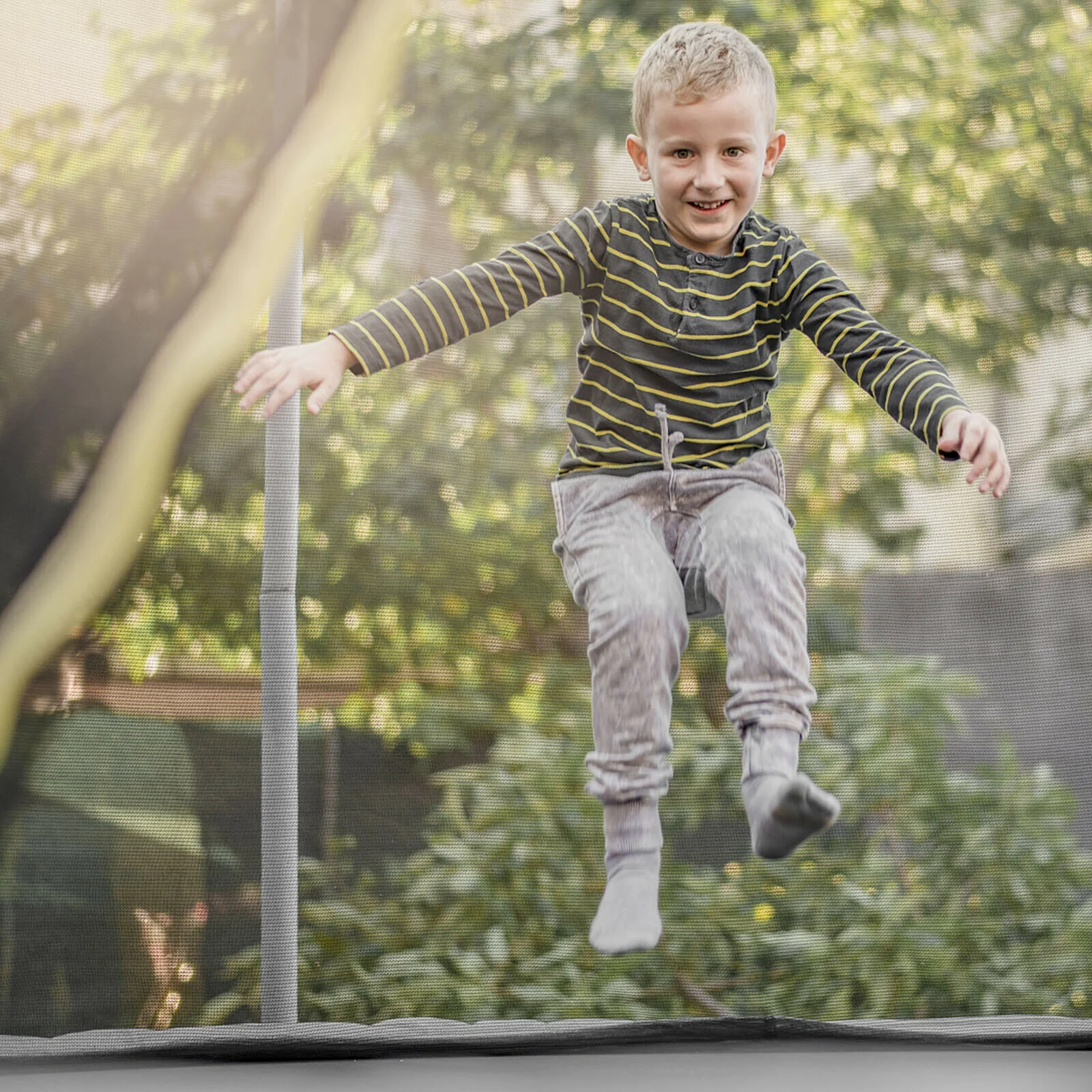 10Ft Replacement Weather-Resistant Trampoline Safety Enclosure Net - Image 16