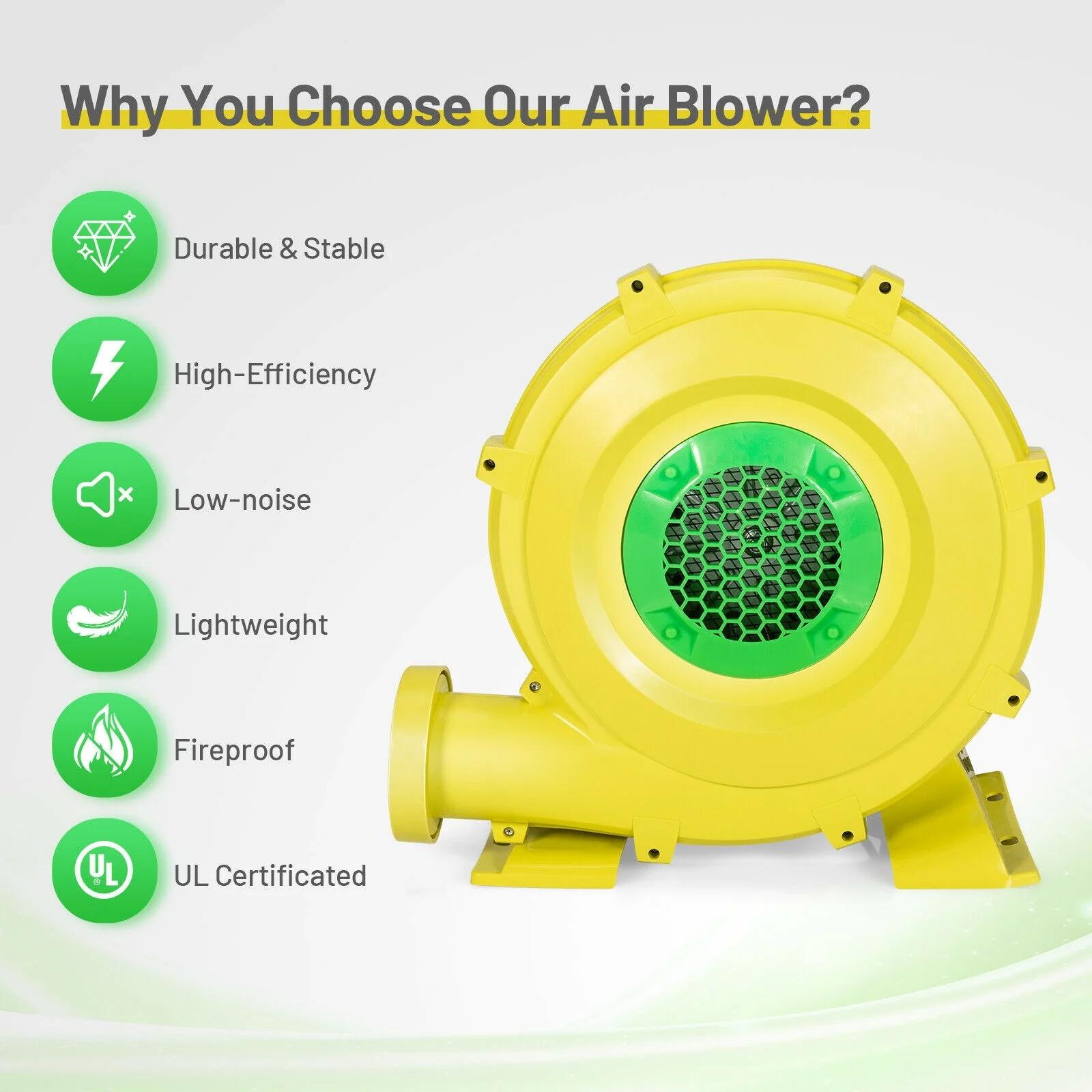 1100W Air Blower Inflatable Blower for Inflatable Bounce House - Image 6