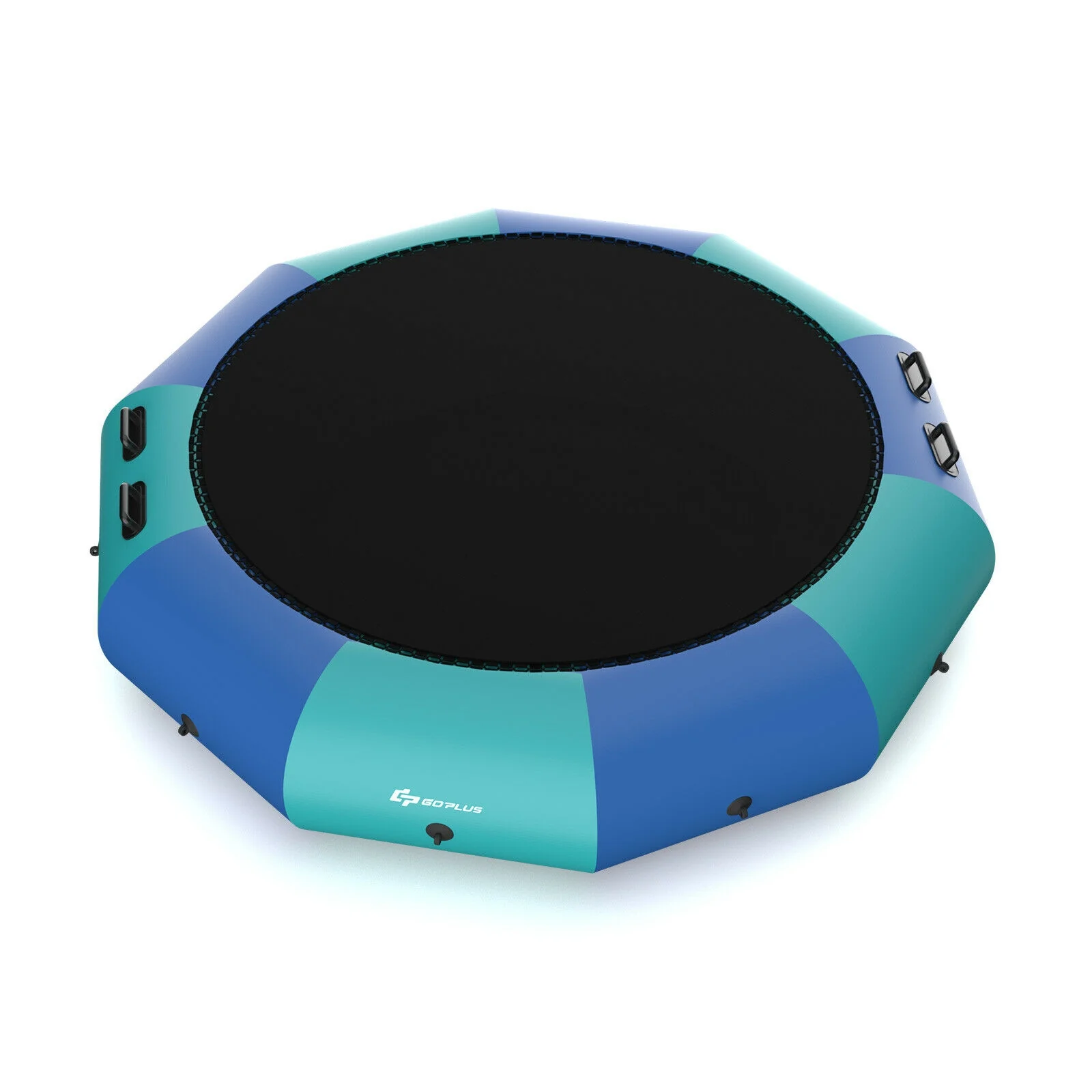 12 Feet Inflatable Splash Padded Water Bouncer Trampoline - Image 11