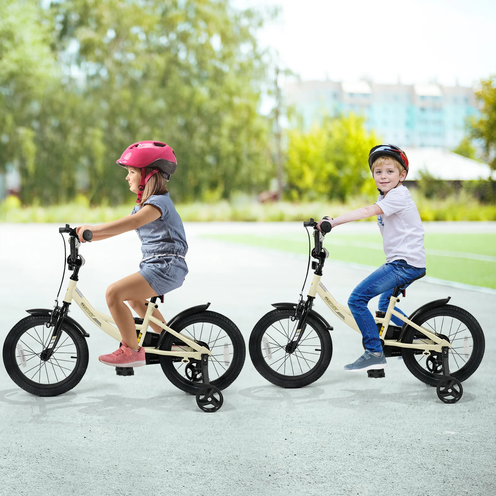 12 Inches Kids Bike Sport Bicycle with Removable Training Wheels - Image 10