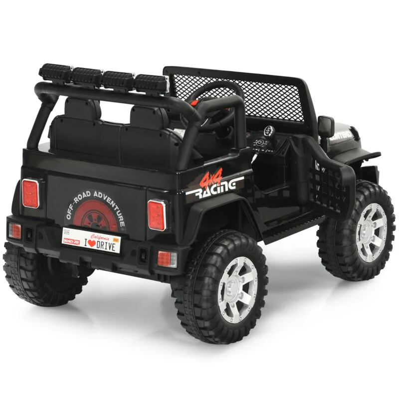 12V Kids Electric Ride On Truck with Remote Control and Operation Lever - Image 8