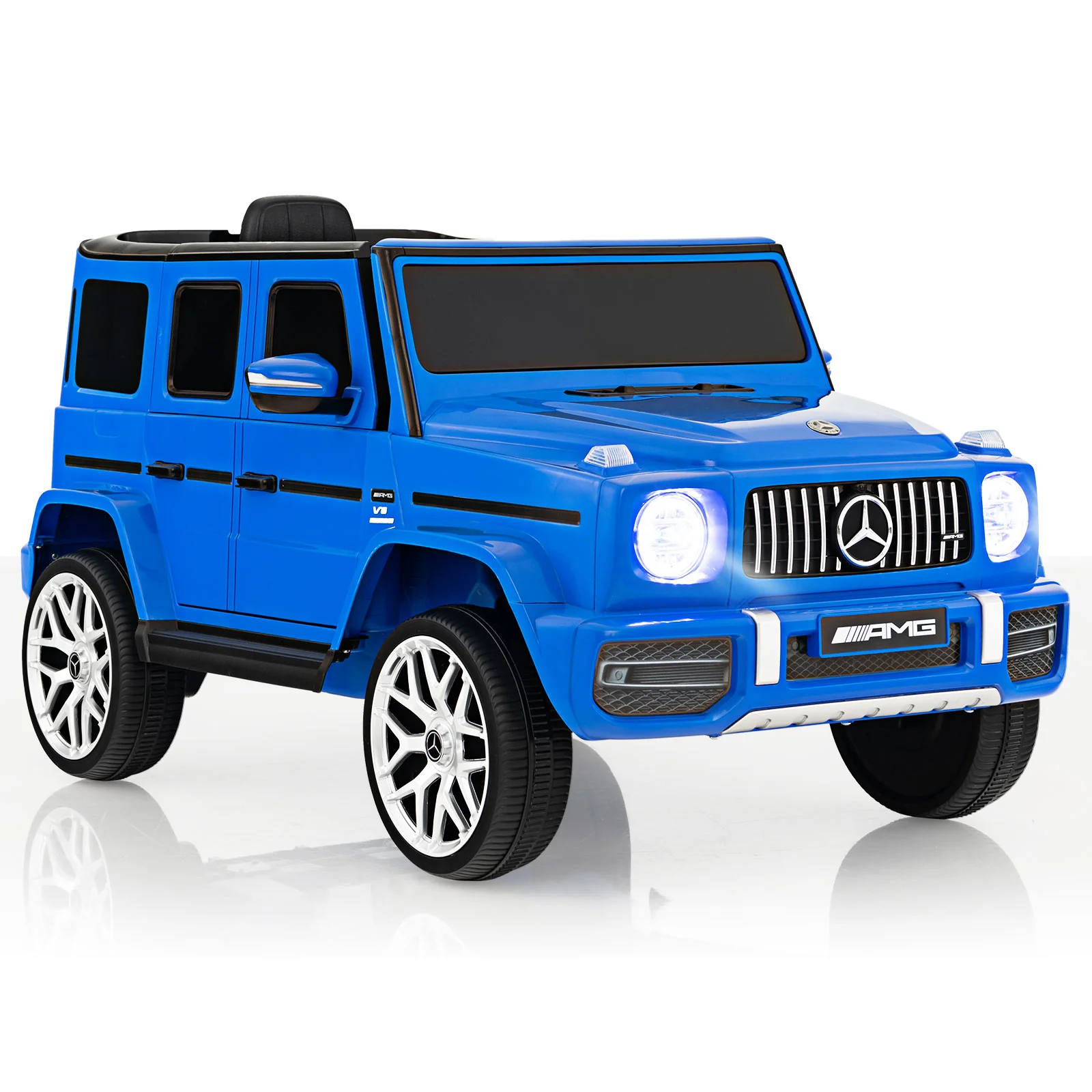 12V Mercedes-Benz G63 Licensed Kids Ride On Car with Remote Control - Image 27