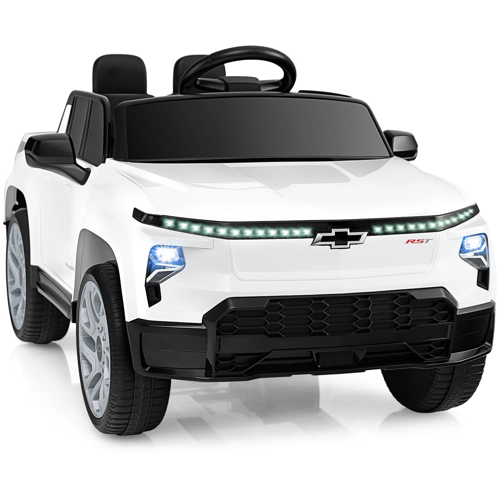 12V Ride on Car Truck Licensed Chevrolet with Remote Control Gift for 3+ - Image 10