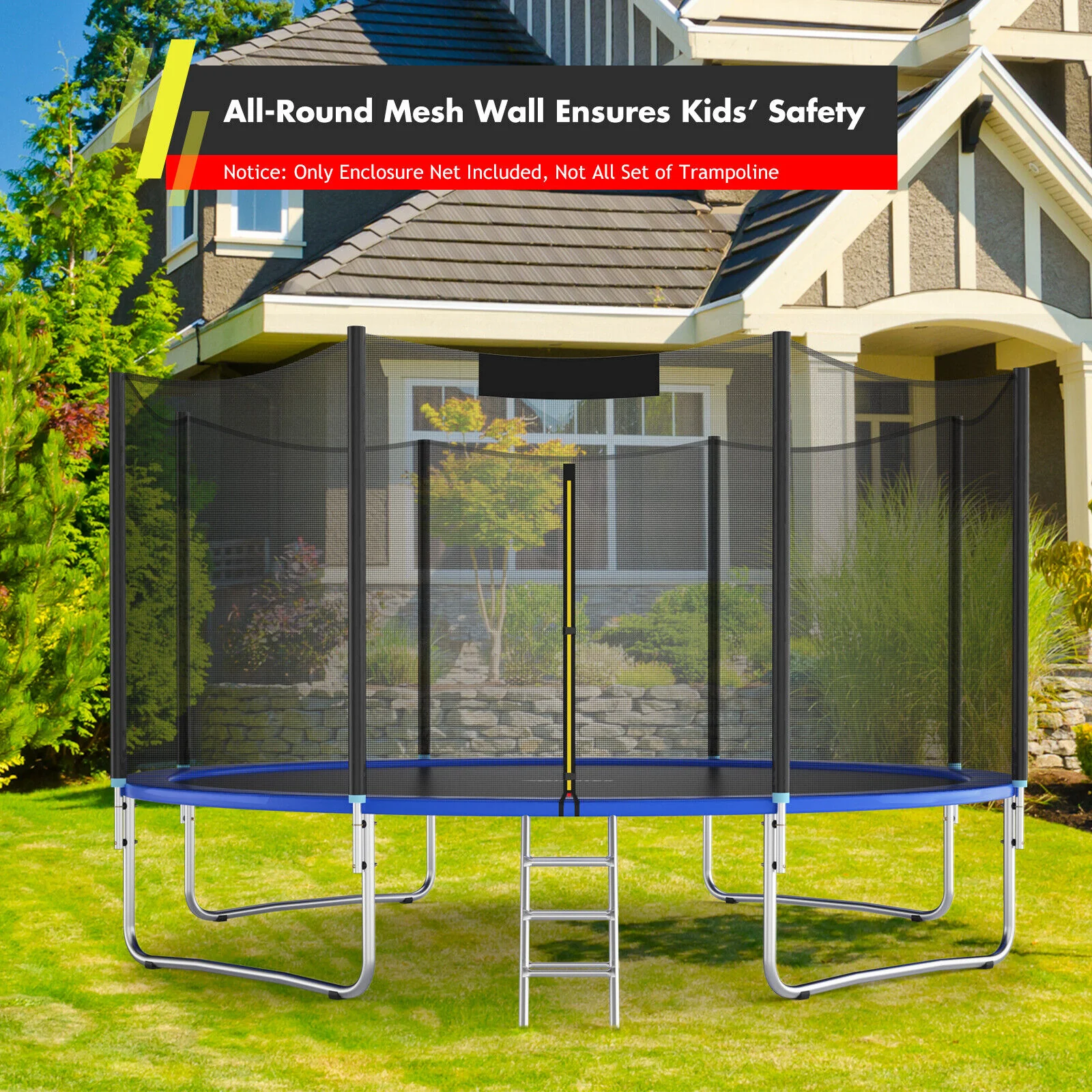 15/16 Feet Trampoline Replacement Safety Net - Image 6