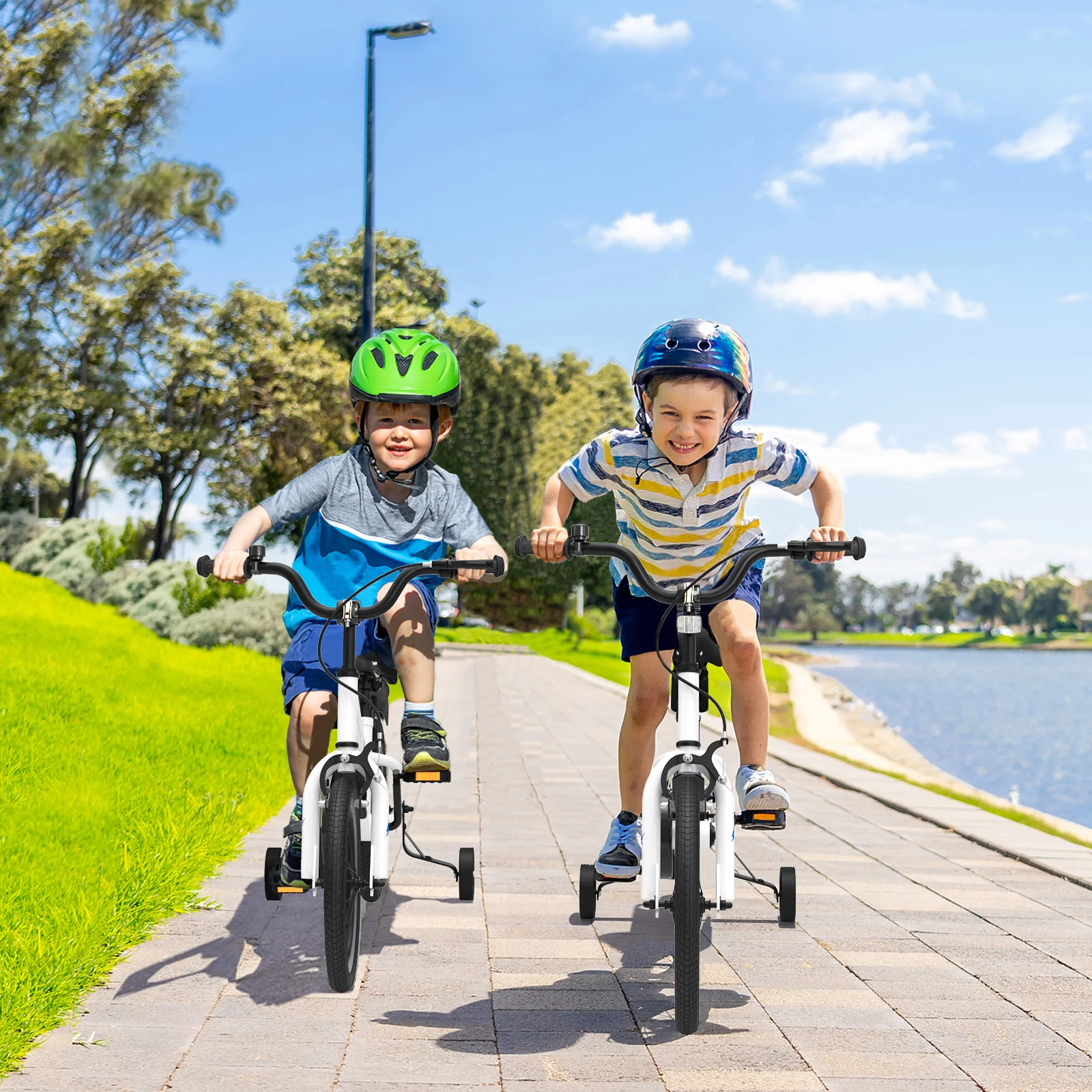 16 Inch Kids Bike with Removable Training Wheels - Image 9