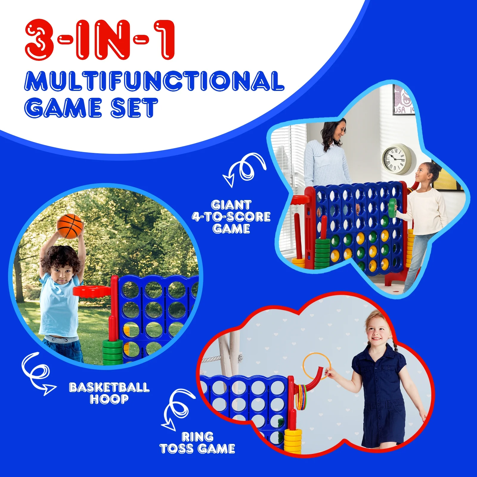 2.5Ft 4-to-Score Giant Game Set - Image 23