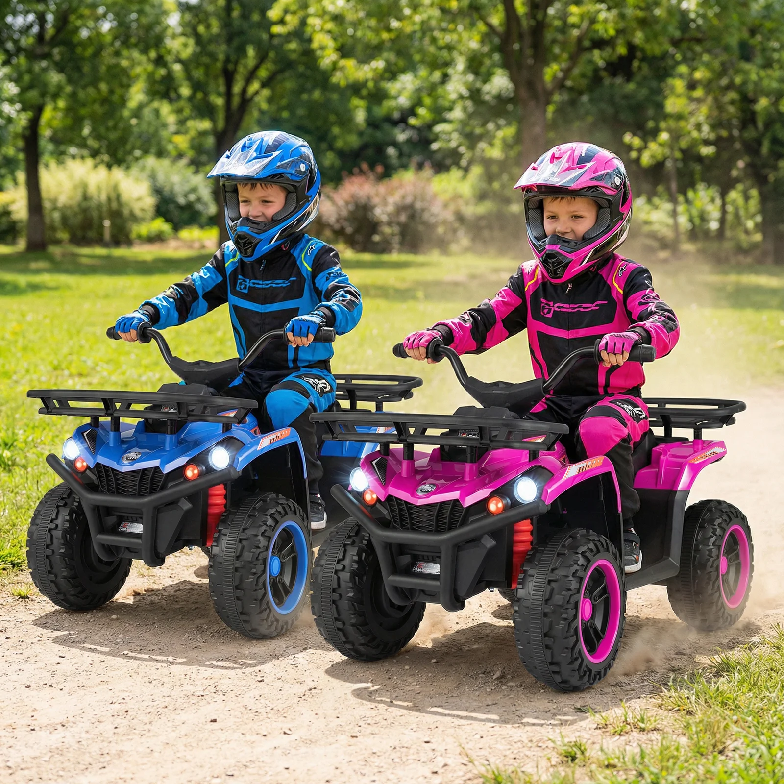 24V Electric Ride On Quad with LED Headlights - Image 10