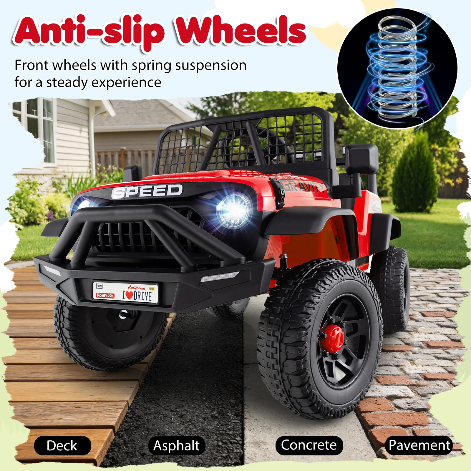 24V Ride On Car for Kids with Parent Remote Control and Music - Image 30