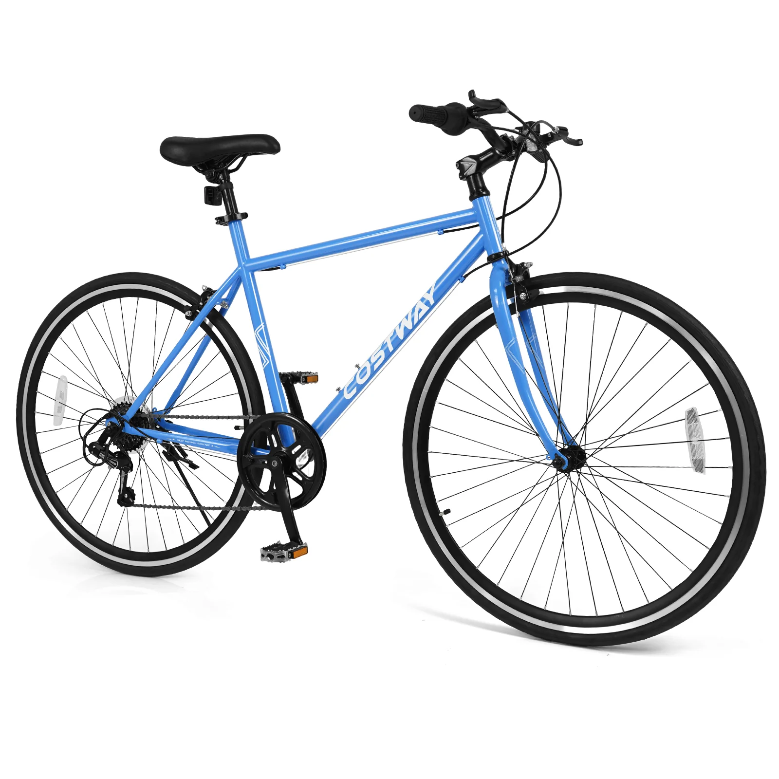 26 Inch Mountain Bike Adjustable with 6-Speed and All-terrain Rubber Wheels - Image 11