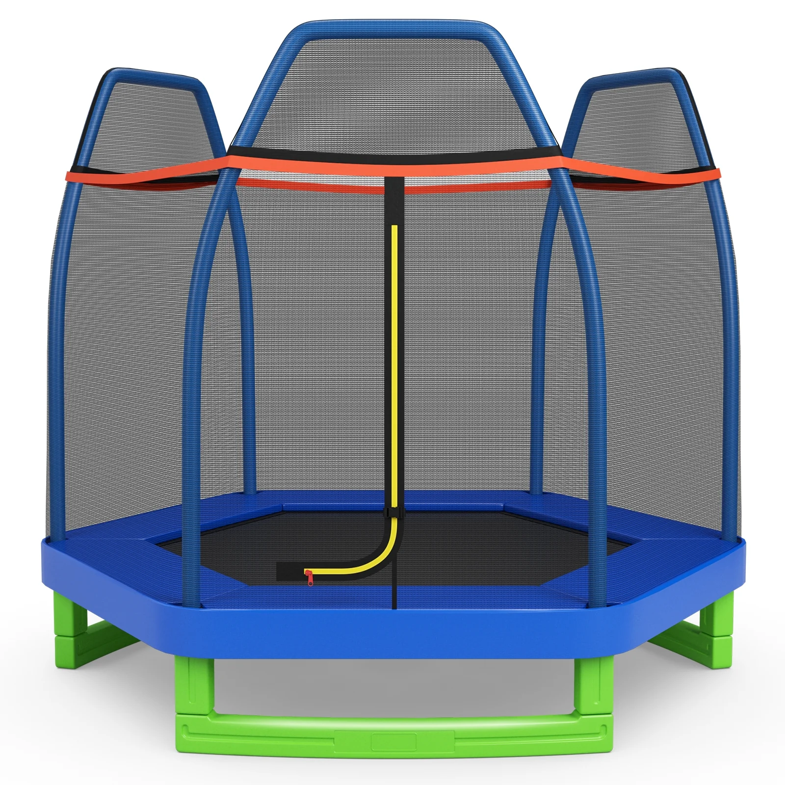 7 Feet Kids Recreational Bounce Jumper Trampoline - Image 10