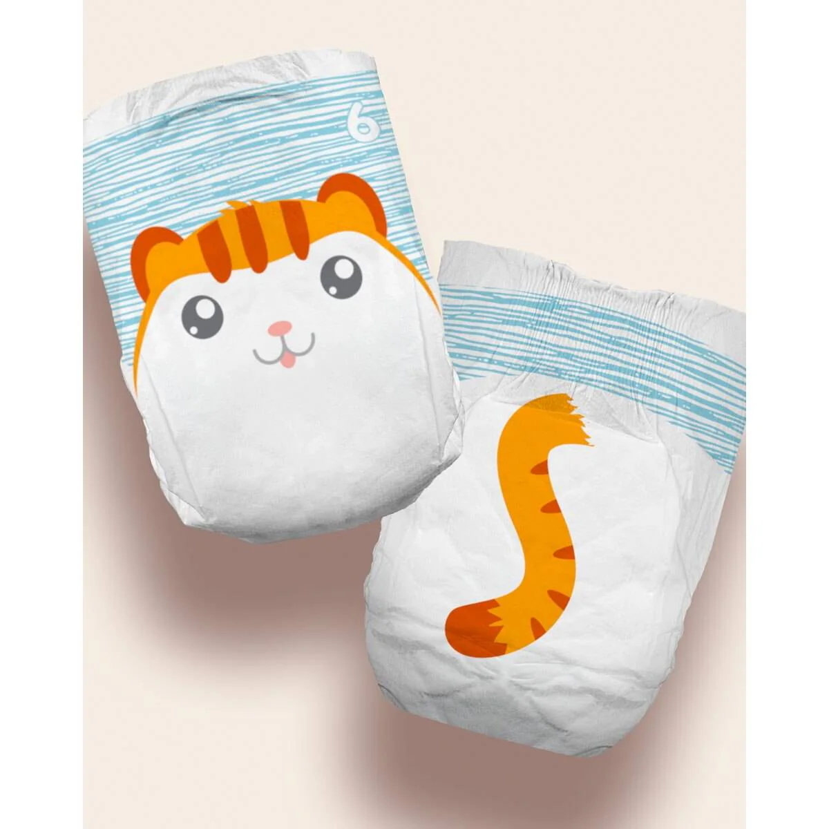 Cuties Complete Care Baby Diapers, Size 6 - Image 2