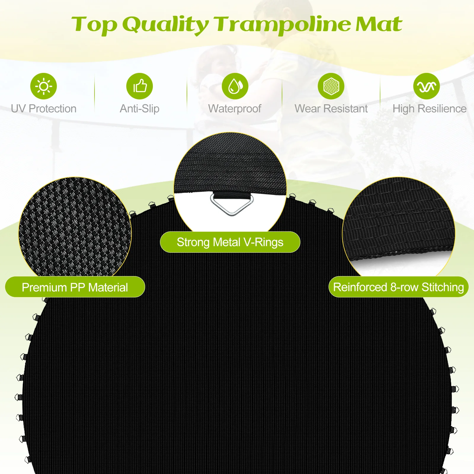 High-Elastic PP Replacement Jumping Mat - Image 31