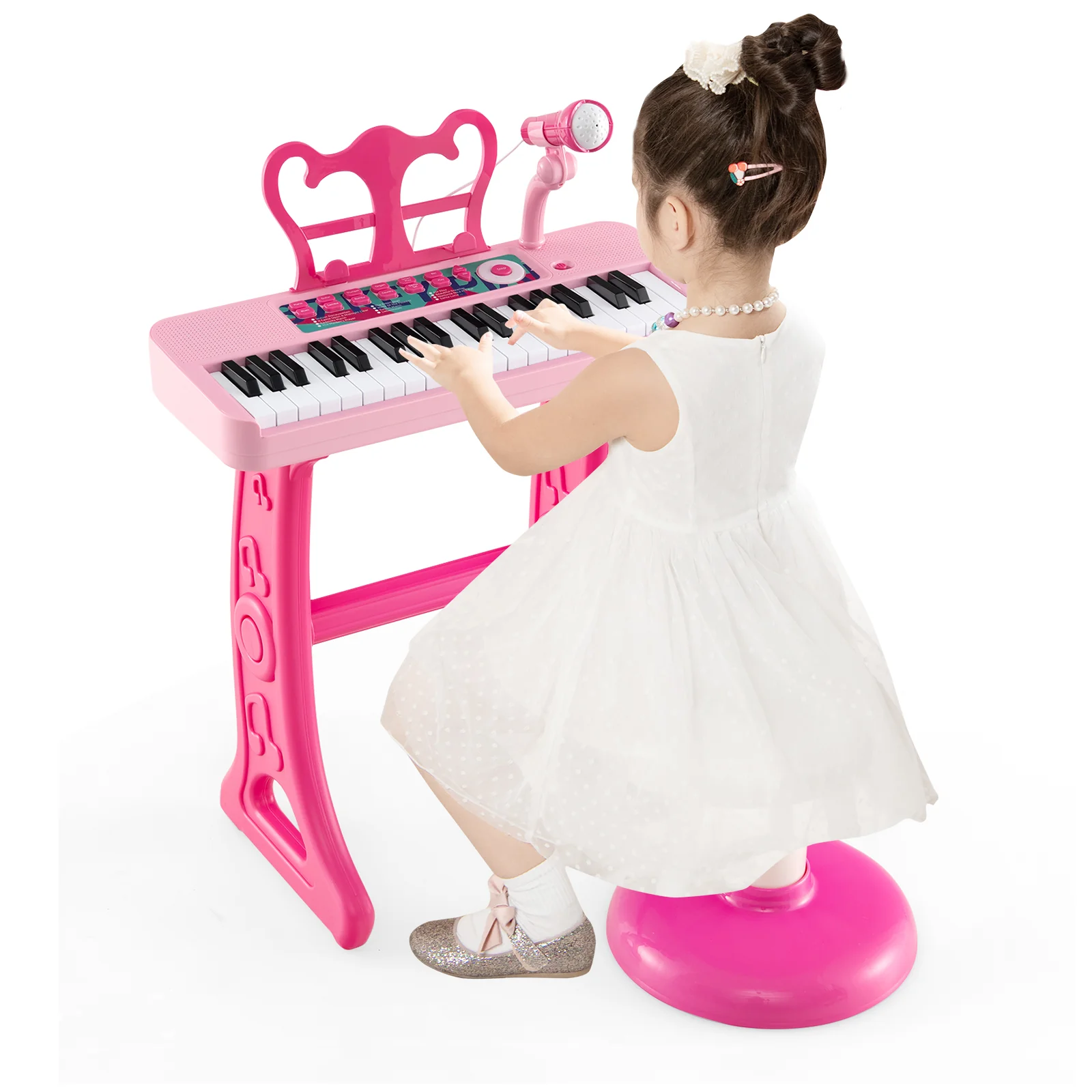 Kids Piano Keyboard 37-Key Kids Toy Keyboard Piano with Microphone for 3+ Kids - Image 20
