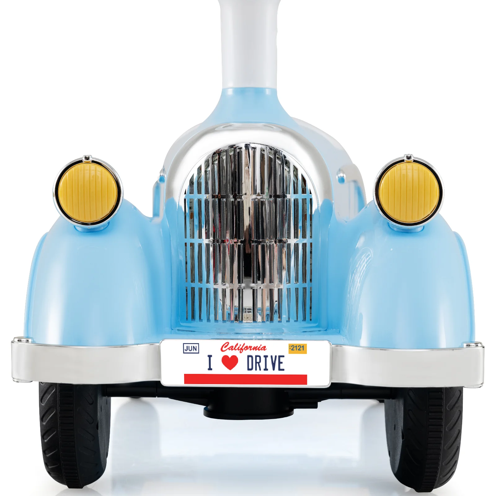 Toddler Ride on Toy Classic Sliding Car with Horn and LED Headlight - Image 4
